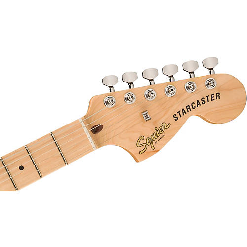 Squier Affinity Series Starcaster Deluxe Maple Fingerboard Electric Guitar Sienna Sunburst