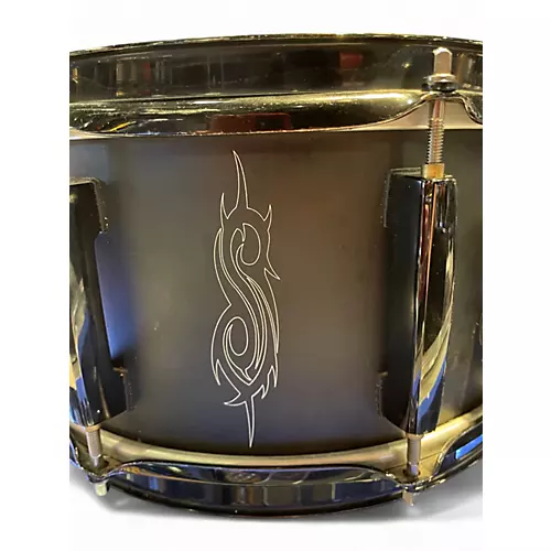 Used Pearl 13X7 Joey Jordison Signature Snare Black Drum Black 198
