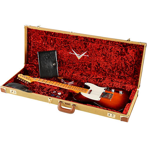 Fender Custom Shop '58 Telecaster Journeyman Relic Electric Guitar Aged HLE Gold