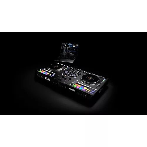 RANE PERFORMER Advanced 4-Channel Motorized DJ Controller Black
