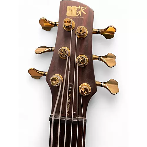 Used Ibanez SR1806 Walnut Electric Bass Guitar Walnut