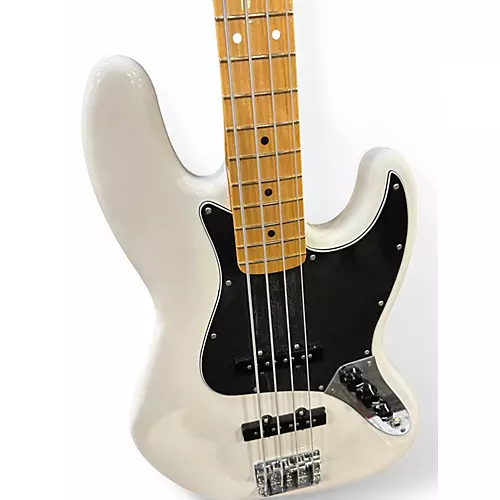 Used 2024 Fender player ii jazz bass white Electric Bass Guitar white