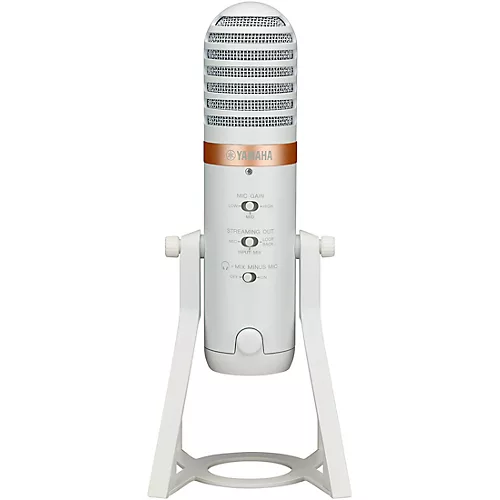 Yamaha AG01 Streaming Loopback Audio USB Microphone White