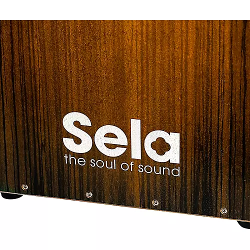 Sela Varios Cajon Bundle with Bag, Pad and DVD Brown/Black