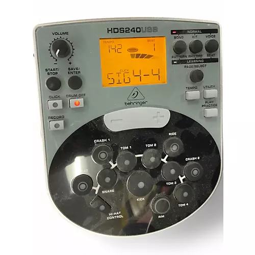 Used 2022 Behringer HDS240USB Electric Drum Set