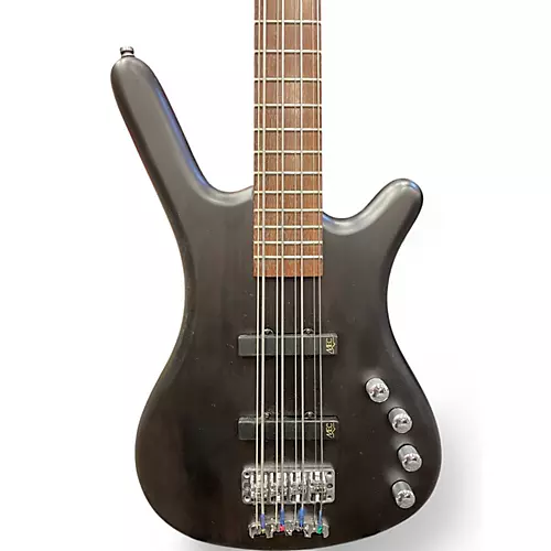 Used 2018 RockBass by Warwick Corvette Basic 8 Flat Black Electric Bass Guitar Flat Black