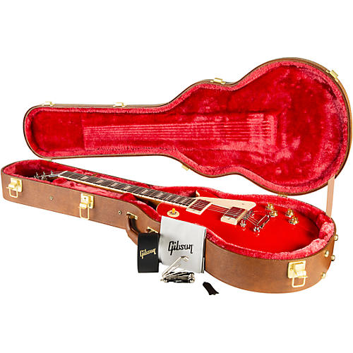 Gibson Les Paul Standard '50s Plain Top Electric Guitar Sparkling Burgundy