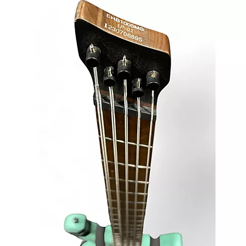 Used Ibanez EHB1005MS Teal Electric Bass Guitar Teal