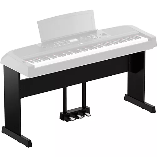 Yamaha P-S500 88-Key Smart Digital Piano With L300 Stand and LP-1 Triple Pedal Black