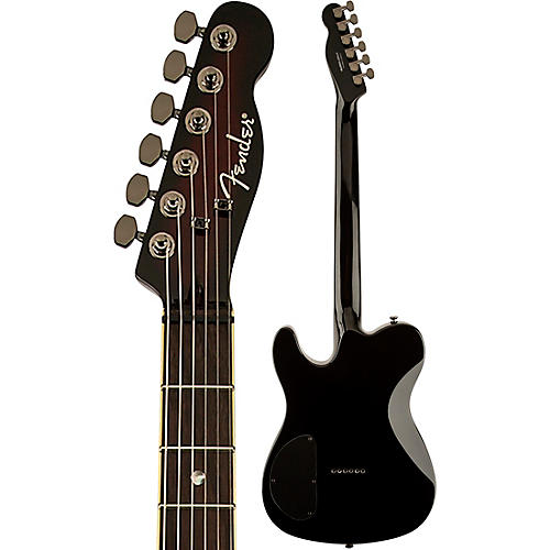 Fender Special-Edition Custom Telecaster FMT HH Electric Guitar Transparent Crimson