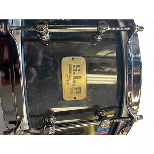 Used TAMA 6.5X14 Sound Lab Project Snare Black Drum Black 15