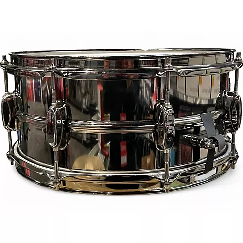 Used TAMA 14X5.5 Metalworks Snare Charcoal Drum Charcoal 211