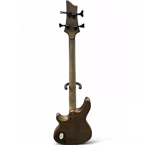 Used Schecter Guitar Research omen elite TRANS RED BURST Electric Bass Guitar TRANS RED BURST