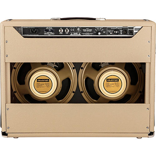 Fender Tone Master Twin Reverb 200W 2x12 Celestion NEO Creamback Amplifier Blonde