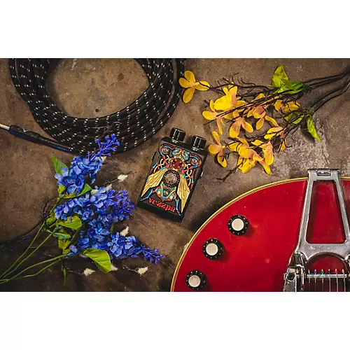 Beetronics FX Vezzpa Octave Stinger Fuzz Effects Pedal Black