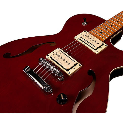 Godin Montreal Premiere Pro Hollowbody Electric Guitar Aztek Red