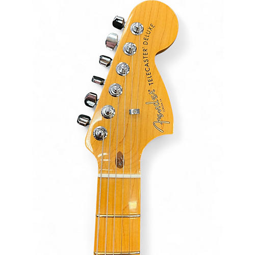 Used Fender American Professional Telecaster Deluxe Miami Blue Solid Body Electric Guitar Miami Blue