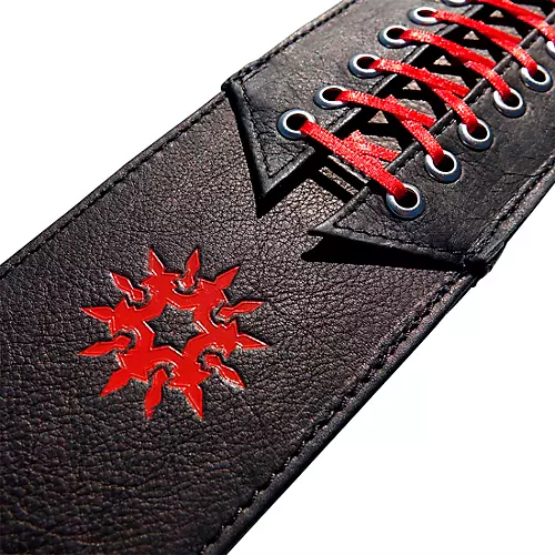 RICHTER Paul Landers Signature Series Guitar Strap Black 3.54 in.