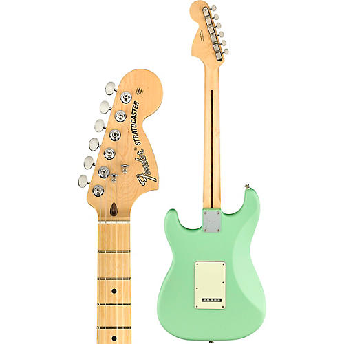 Fender American Performer Stratocaster HSS Maple Fingerboard Electric Guitar Satin Seafoam Green