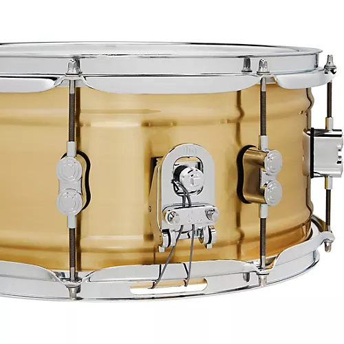 PDP by DW Concept Series 1.2 mm Natural Satin Brushed Brass Snare Drum 14 x 8 in.