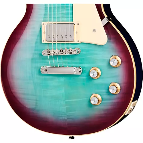 Epiphone Les Paul Standard '60s Figured Electric Guitar Blueberry Burst
