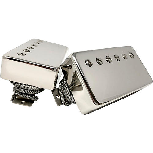 Sheptone Red Headed Stepchild Humbucker Set - 1959 Spec Nickel-Plated Covers
