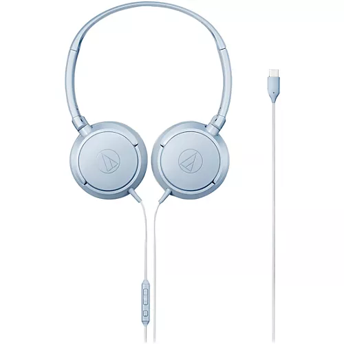 Audio-Technica ATH-S120C USB-C On-Ear Headphones Black