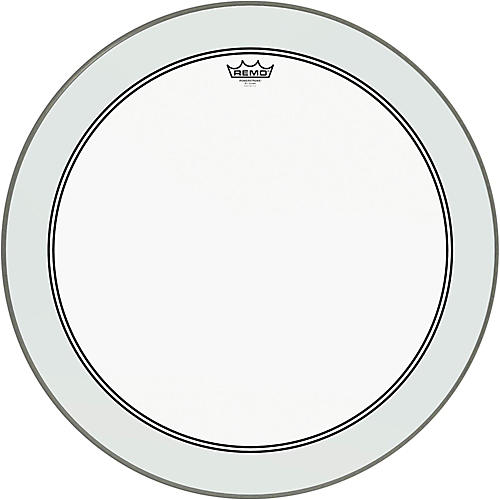 Remo Powerstroke 3 Clear Bass Drum Head With Impact Patch 28 in.