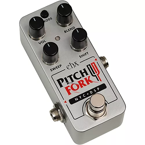 Electro-Harmonix Pico Pitch Fork Pitch Shifter Effects Pedal Silver