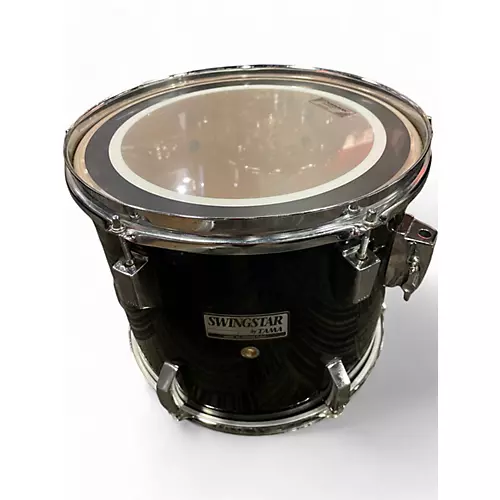 Used TAMA 3 Piece SWINGSTAR Black Drum Kit Black