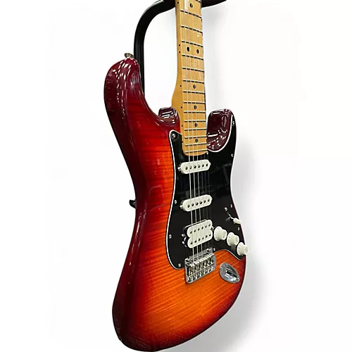 Used Fender Player Stratocaster AGED CHERRY Solid Body Electric Guitar AGED CHERRY