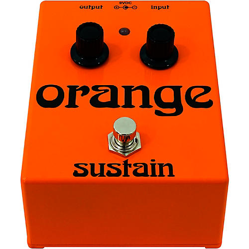 Orange Amplifiers Sustain Effects Pedal Orange