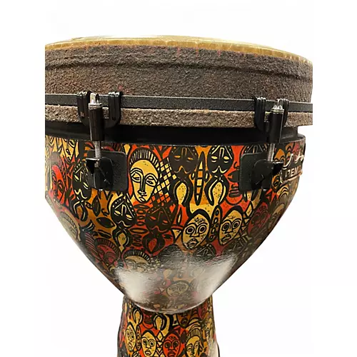 Used Remo Festival Djembe Hand Drum