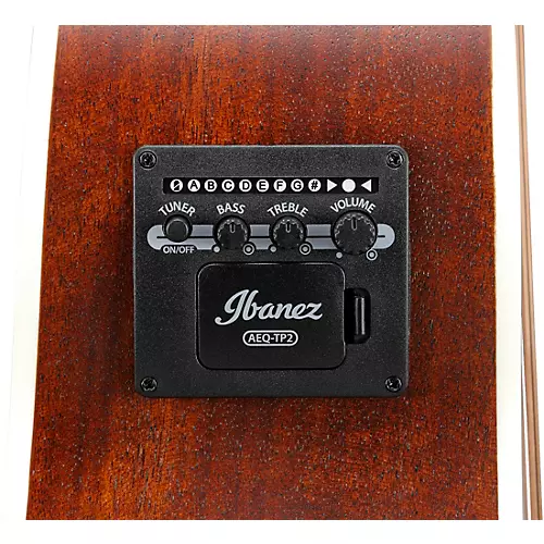 Ibanez AE140 Grand Auditorium Acoustic-Electric Guitar Weathered Black