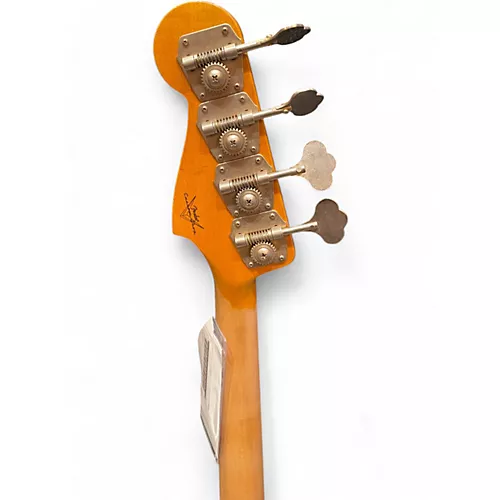 Used Fender 1960 CUSTOM SHOP JAZZ BASS RELIC B Alpine White Electric Bass Guitar Alpine White