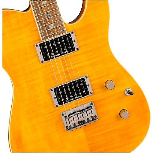 Fender Special-Edition Custom Telecaster FMT HH Electric Guitar Transparent Crimson