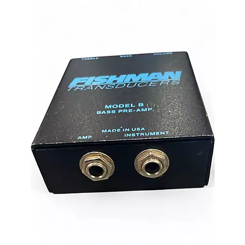 Used Fishman model b  Bass Preamp