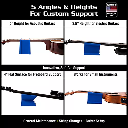 Music Nomad Cradle Cube Neck Support for All Stringed Instruments