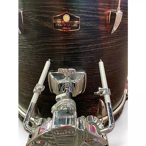 Used TAMA 6 Piece Imperialstar Brown Drum Kit Brown