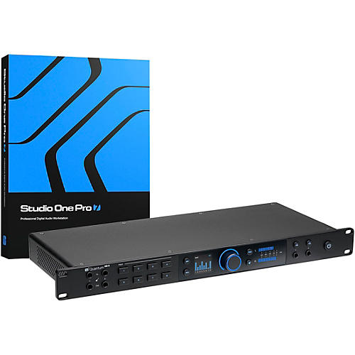 PreSonus Quantum HD 8 USB-C 26 x 30 Audio Interface With Studio One Pro & 12-Month Studio One+ Hybrid Membership Included