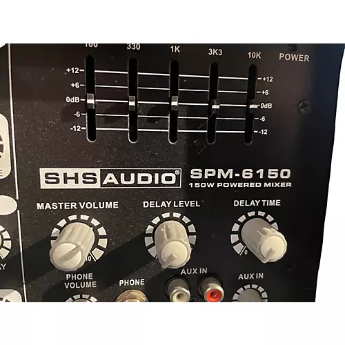 Used SHS Audio SPM-6150 Powered Mixer