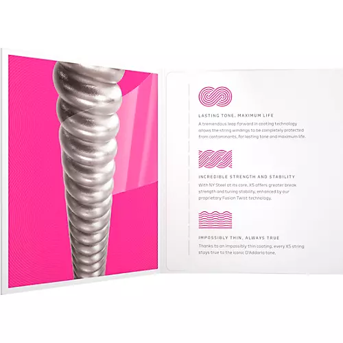 D'Addario XS Nickel Electric Guitar Strings 11 - 56