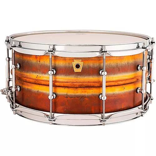 Ludwig Raw Bronze Phonic Snare Drum With Tube Lugs 14 x 5 in.