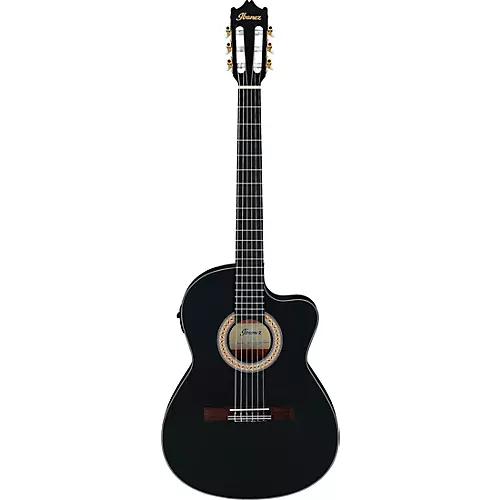 Ibanez GA5MHTCE Classical Acoustic-Electric Guitar Weathered Black