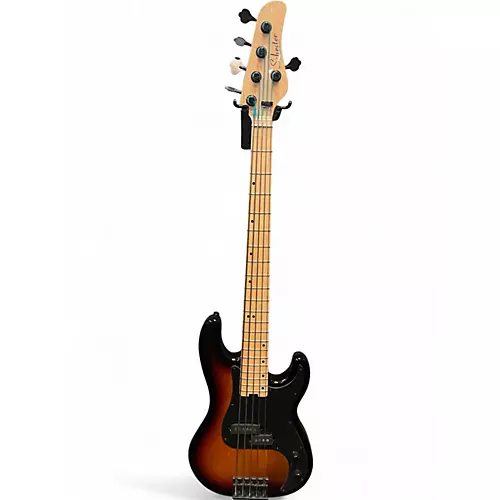 Used Schecter Guitar Research P5 2 Color Sunburst Electric Bass Guitar 2 Color Sunburst