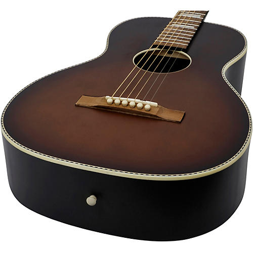 Recording King Dirty 30s 7 Single 0 RPS-7 Acoustic Guitar Black