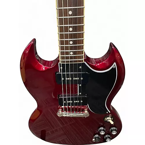 Used Epiphone SG SPECIAL P-90 sparkling burgundy Solid Body Electric Guitar sparkling burgundy