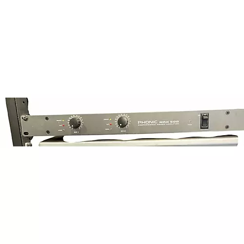 Used Phonic Max 500 Power Amp