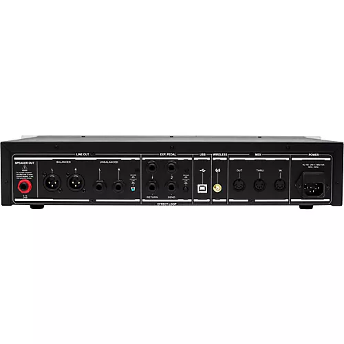 Positive Grid BIAS Rack Guitar and Bass Amplifier Head Black and Silver