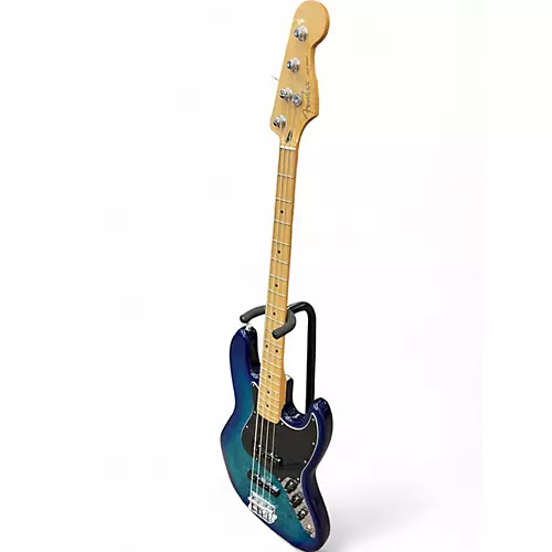 Used Fender Player Jazz Bass Blue Burst Electric Bass Guitar Blue Burst